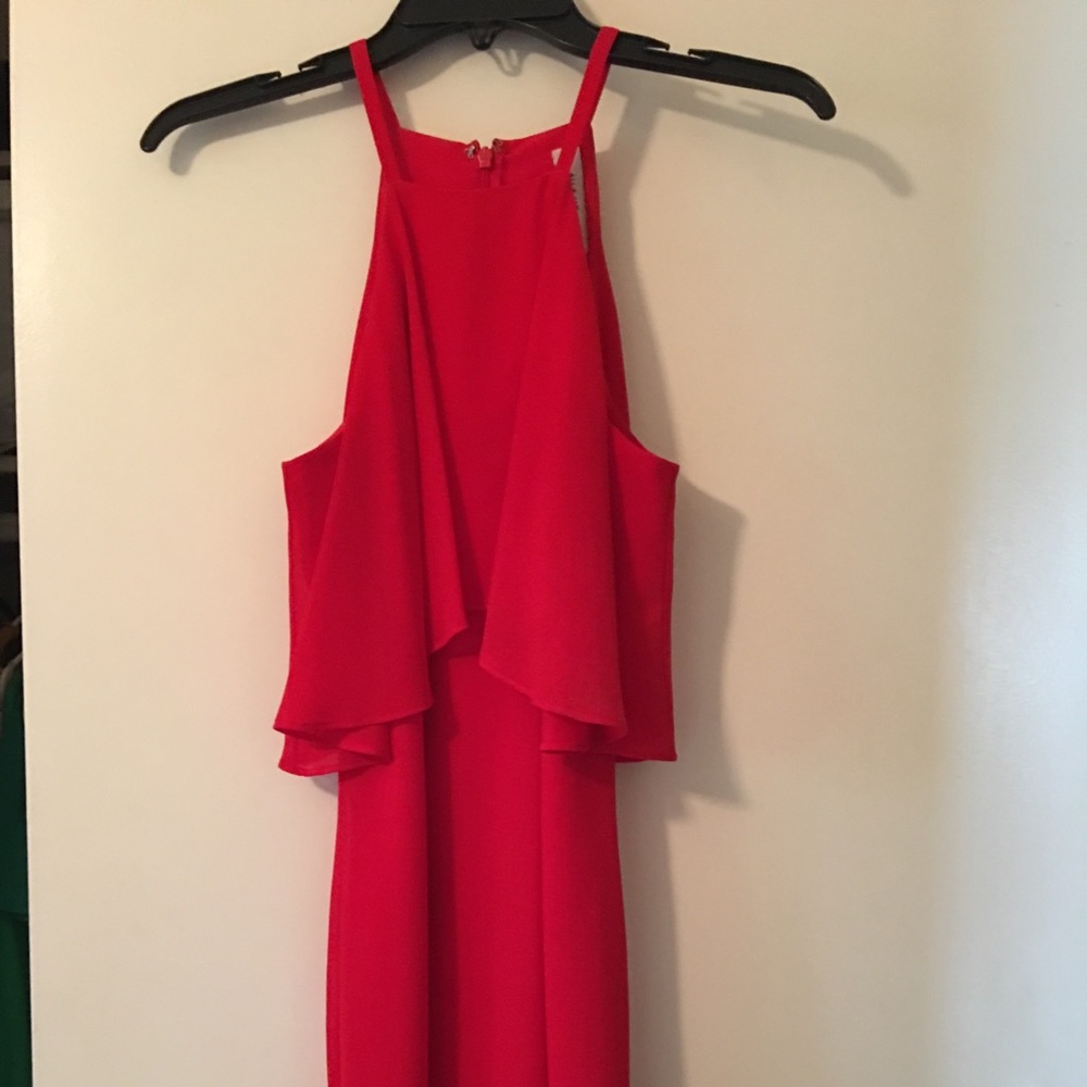 RED MINI DRESS - Picture 3 of 3
